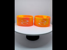 Load and play video in Gallery viewer, Tie Dye X Band - Pink and Yellow