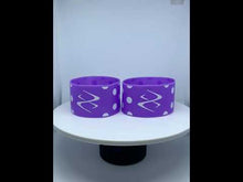 Load and play video in Gallery viewer, Polka Dot X Band - Purple
